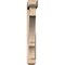 Ekena Millwork Balboa Craftsman Smooth Bracket w/ Offset Brace, Douglas Fir, 5 1/2"W x 30"D x 38"H BKT0604X30X38BOA04SDF - alternate 3
